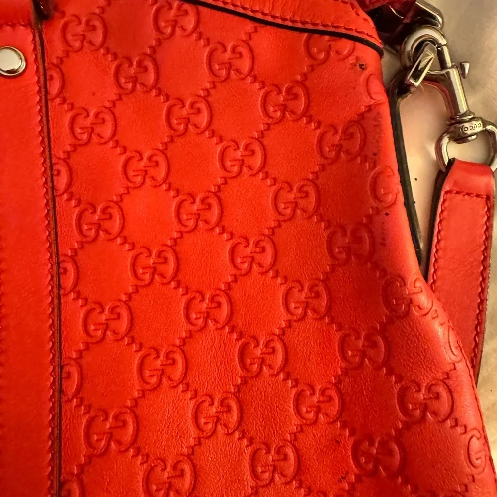 Gucci micro guccissima convertible dome bag orange….. - Picture 10 of 11